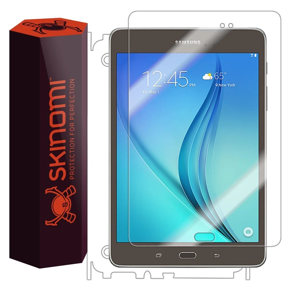 Skinomi - Displayschutzfolie Samsung Galaxy Tab A (8.0") Full Body 1 Skinomi - Displayschutzfolie Samsung Galaxy Tab A (8.0") Full Body