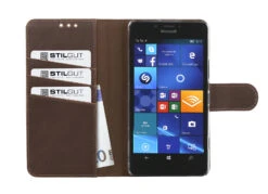 StilGut - Lumia 950 Hülle Talis Mit Standfunktion -Outlet STILGUT Store 4m 1