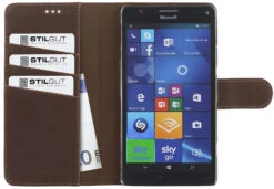 StilGut - Lumia 950 XL Hülle Talis Mit Standfunktion -Outlet STILGUT Store 4m58b80fa64c1a6