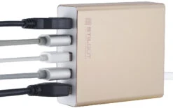 StilGut - 5-Port USB-Ladegerät -Outlet STILGUT Store 5 port usb ladegeraet gold 03