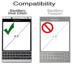 Skinomi - Displayschutzfolie BlackBerry Passport Silver Edition Full Body -Outlet STILGUT Store BlackBerry Passport Silver Edition 4 5 Zoll