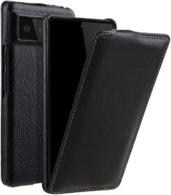 StilGut - Google Pixel 6 Hülle UltraSlim -Outlet STILGUT Store Google Pixel 6 flip case leather black shop 1 1