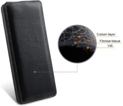 StilGut - Google Pixel 6 Hülle UltraSlim -Outlet STILGUT Store Google Pixel 6 flip case leather black shop 3