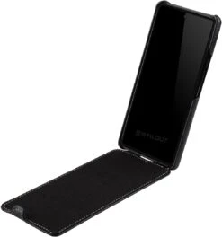 StilGut - Google Pixel 6 Hülle UltraSlim -Outlet STILGUT Store Google Pixel 6 flip case leather black shop 4