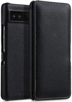 StilGut - Google Pixel 6a Tasche Book Type Mit Clip -Outlet STILGUT Store Google Pixel 6a Book Case Clip Black Shop 1 1