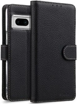 StilGut - Google Pixel 7 Flip Cover Talis Mit Kartenfach -Outlet STILGUT Store Google Pixel 7 Wallet Case leather black shop 1 1