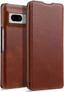 StilGut - Google Pixel 7 Case Book Type -Outlet STILGUT Store Google Pixel 7 book case leather brown shop 1