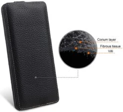 StilGut - Google Pixel 7 Hülle UltraSlim -Outlet STILGUT Store Google Pixel 7 flip case leather black shop 3