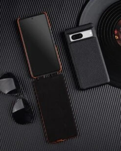 StilGut - Google Pixel 7 Hülle UltraSlim -Outlet STILGUT Store Google Pixel 7 flip case leather black shop 6