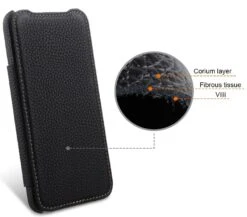 StilGut - Google Pixel 8 Case Book Type -Outlet STILGUT Store Google Pixel 8 Book Case Leather Black Shop 3