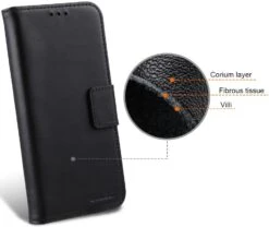 StilGut - Google Pixel 8 Cover Talis 2-in-1 Mit Kartenfach -Outlet STILGUT Store Google Pixel 8 Wallet Case Leather Black Shop 3