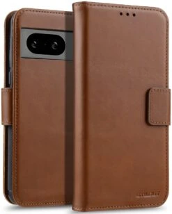 StilGut - Google Pixel 8 Cover Talis 2-in-1 Mit Kartenfach -Outlet STILGUT Store Google Pixel 8 Wallet Case Leather Cognac shop 1