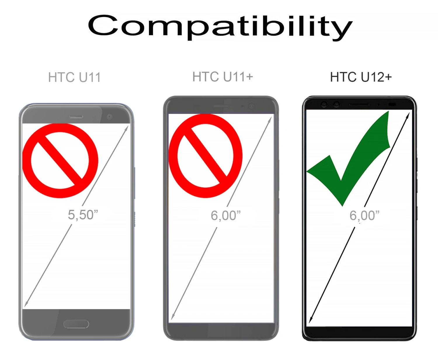 Skinomi - HTC U12+ Displayschutzfolie TechSkin 2 Skinomi - HTC U12+ Displayschutzfolie TechSkin – Bild 2