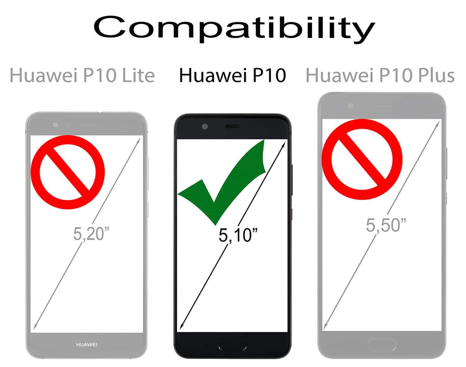 Skinomi - Displayschutzfolie Huawei P10 5 Skinomi - Displayschutzfolie Huawei P10 – Bild 5