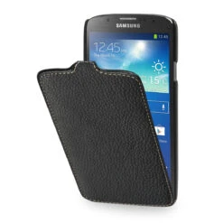 StilGut - UltraSlim Case Für Galaxy S4 Active I9295 -Outlet STILGUT Store Ledertasche Samsung S4active I9295 schwarz 1