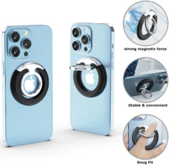 StilGut - Magnetische Ring-Halterung Für IPhone -Outlet STILGUT Store SGZHM02 Fingerhalter Metall 2 bis mitschriftoZ0ftYpYcRAAj