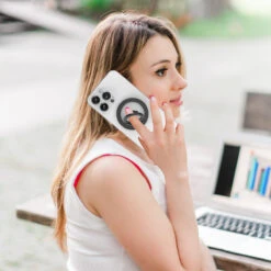 StilGut - Magnetischer Handy Ringhalter Für IPhone -Outlet STILGUT Store SGZHP01 Fingerhalter Ring Schwarz 7