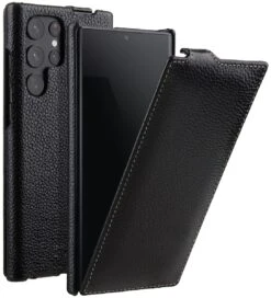 StilGut - Samsung Galaxy S22 Ultra Hülle UltraSlim -Outlet STILGUT Store Samsung Galaxy S22 Ultra flip case Black Shop 1 1