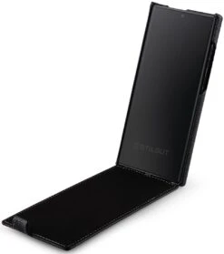 StilGut - Samsung Galaxy S22 Ultra Hülle UltraSlim -Outlet STILGUT Store Samsung Galaxy S22 Ultra flip case Black Shop 4
