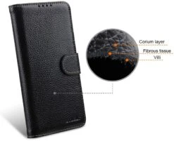 StilGut - Samsung Galaxy S22 Flip Cover Talis Mit Kartenfach -Outlet STILGUT Store Samsung Galaxy S22 plus Wallet Case Black Shop 3