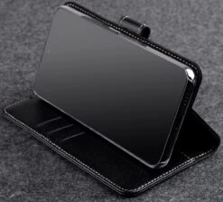 StilGut - Samsung Galaxy S22 Flip Cover Talis Mit Kartenfach -Outlet STILGUT Store Samsung Galaxy S22 plus Wallet Case Black Shop 5