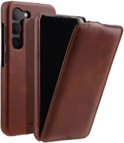 StilGut - Samsung Galaxy S23 Hülle UltraSlim 18 StilGut - Samsung Galaxy S23 Hülle UltraSlim -Outlet STILGUT Store Samsung Galaxy S23 flip case Ultraslim cognac shop 1