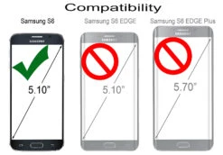 StilGut - Displayschutzfolie Für Galaxy S6 (2er Pack) -Outlet STILGUT Store Samsung Galaxy S6 5 1 Zoll59bfb2b4613ba