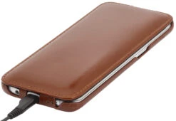StilGut - Samsung Galaxy S7 Edge Hülle UltraSlim Aus Leder 15 StilGut - Samsung Galaxy S7 Edge Hülle UltraSlim Aus Leder -Outlet STILGUT Store Samsung Galaxy S7edge cognac 03