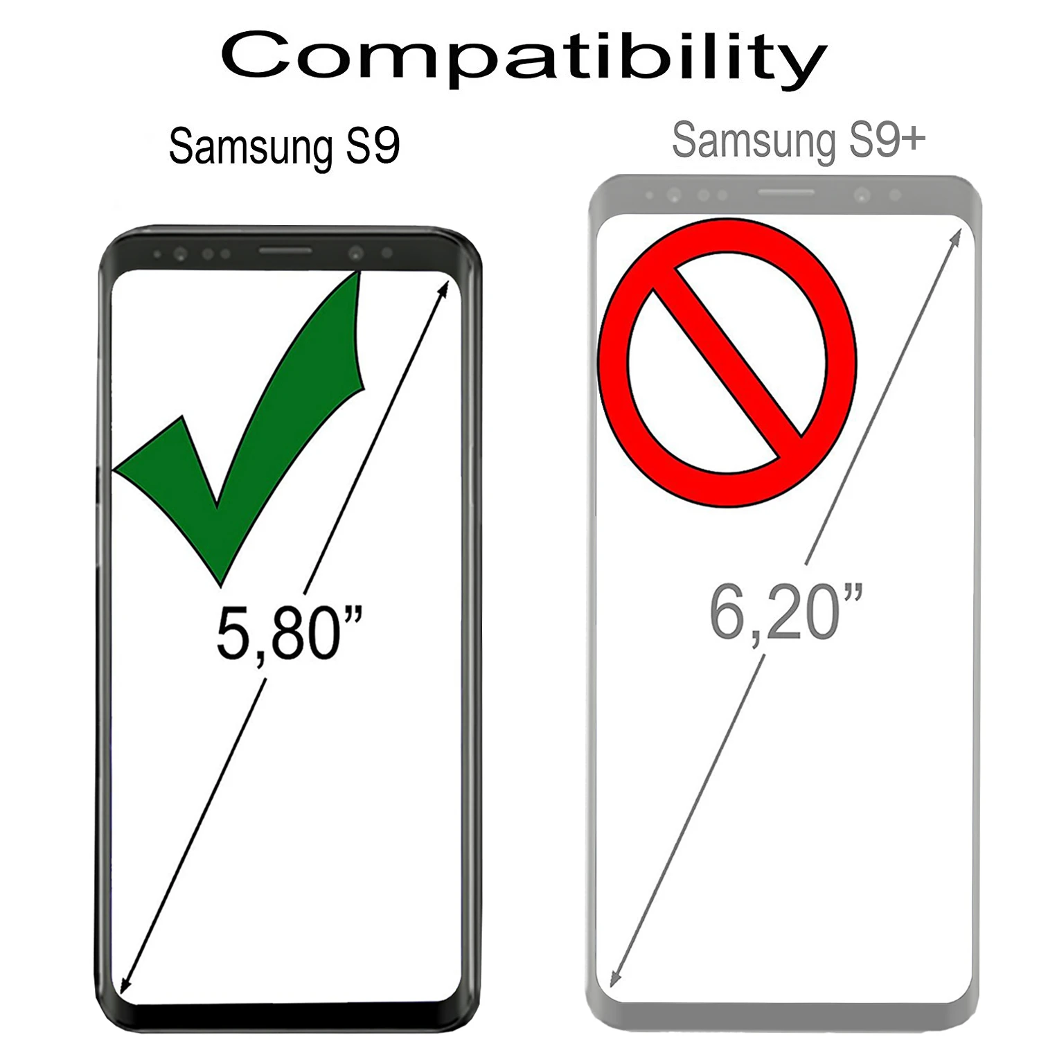 Skinomi - Displayschutzfolie Samsung Galaxy S9 MatteSkin Maximum Coverage 2 Skinomi - Displayschutzfolie Samsung Galaxy S9 MatteSkin Maximum Coverage – Bild 2