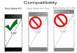 Skinomi - Displayschutzfolie Sony Xperia XA1 -Outlet STILGUT Store Sony Xperia XA1 5 Zoll5a3bbe6719537