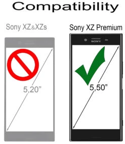 StilGut - Sony Xperia XZ Premium Case Book Type Ohne Clip -Outlet STILGUT Store Sony Xperia XZ Premium 5 5 Zoll596769cc4fc37