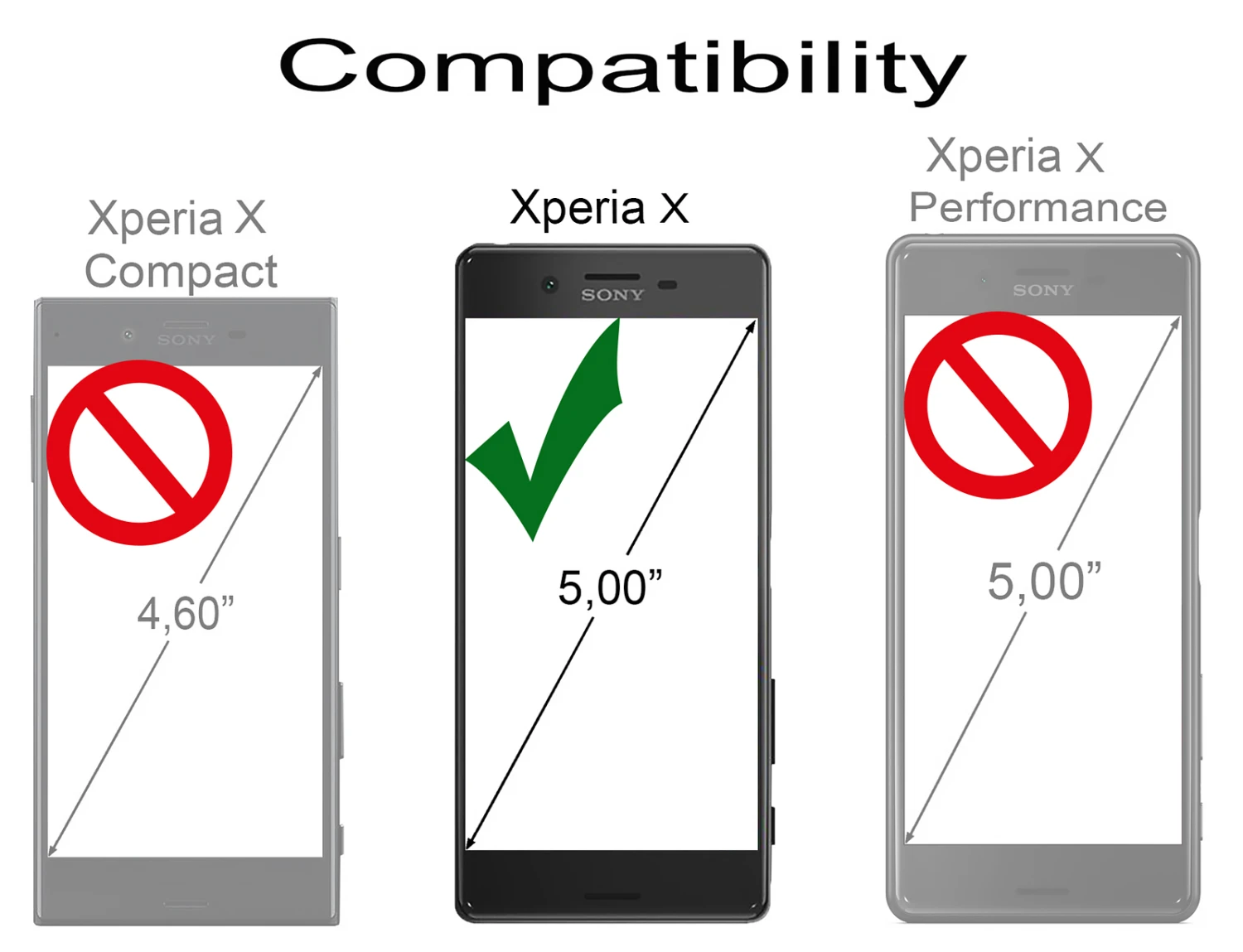 StilGut - Panzerglas Sony Xperia X (2er Pack) 8 StilGut - Panzerglas Sony Xperia X (2er Pack) – Bild 8