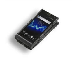StilGut - UltraSlim Case Für Sony Xperia S -Outlet STILGUT Store Sony xperia s ledertasche schwarz 8m