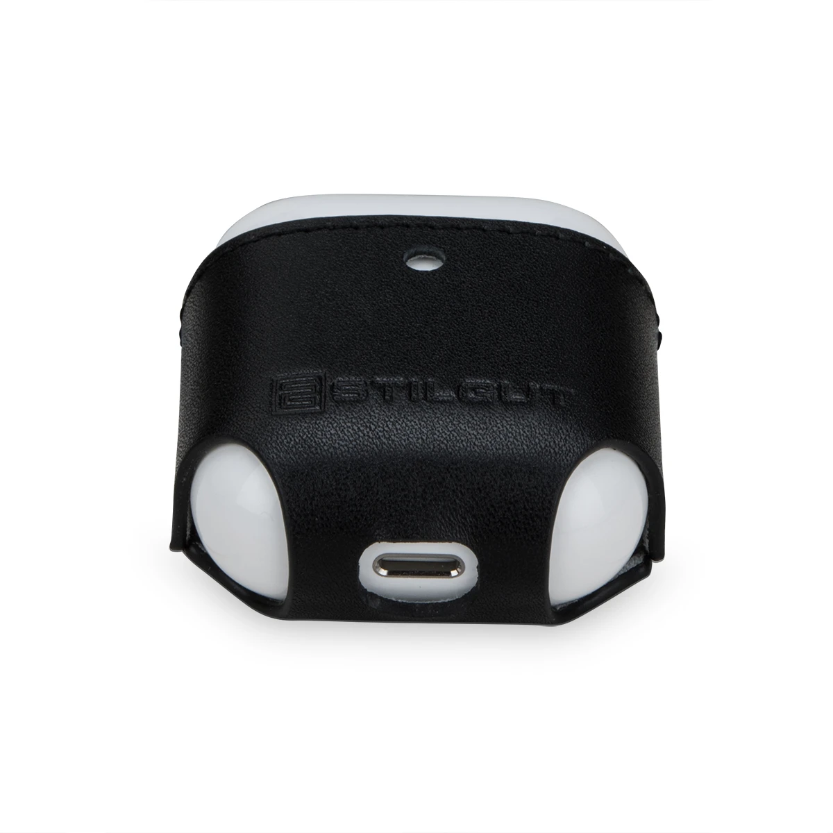 StilGut - AirPods 2 Hülle Aus Leder Mit Karabiner 5 StilGut - AirPods 2 Hülle Aus Leder Mit Karabiner – Bild 5