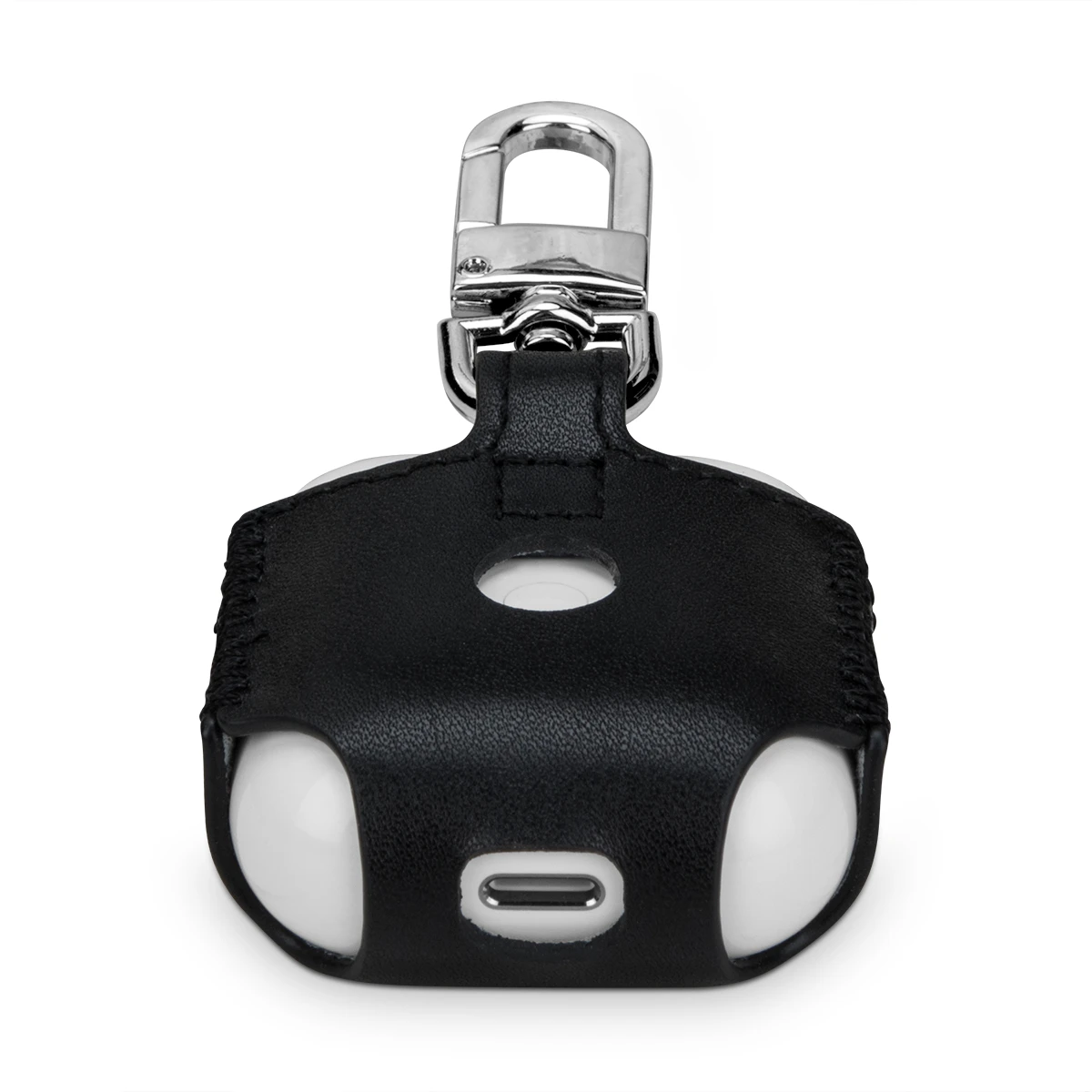 StilGut - AirPods 2 Hülle Aus Leder Mit Karabiner 4 StilGut - AirPods 2 Hülle Aus Leder Mit Karabiner – Bild 4