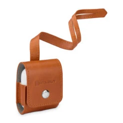 StilGut - AirPods Case Aus Leder Mit Lederband -Outlet STILGUT Store airpods case aus leder mit lederband cognac 01