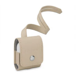StilGut - AirPods Case Aus Leder Mit Lederband -Outlet STILGUT Store airpods case aus leder mit lederband creme nappa 01