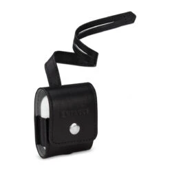 StilGut - AirPods Case Aus Leder Mit Lederband -Outlet STILGUT Store airpods case aus leder mit lederband schwarz nappa 01 1