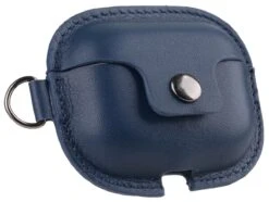 StilGut - AirPods Pro Hülle Aus Leder -Outlet STILGUT Store airpods pro case leather dark blue nappa 01