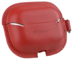 StilGut - AirPods Pro Hülle Aus Leder -Outlet STILGUT Store airpods pro case leather red nappa 03