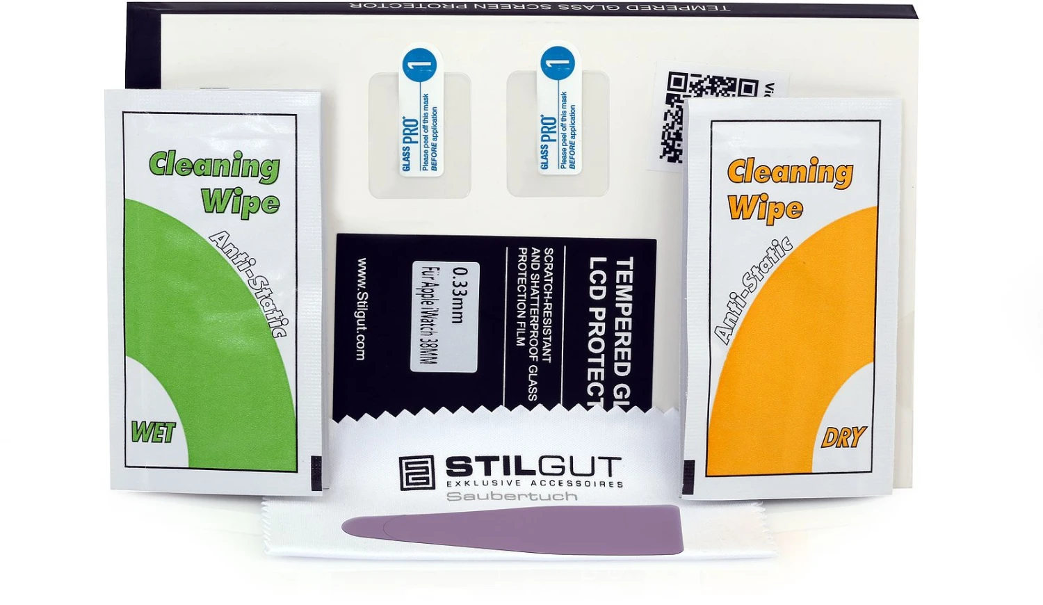 StilGut - Panzerglasfolie Für Apple Watch 38 Mm 5 StilGut - Panzerglasfolie Für Apple Watch 38 Mm – Bild 5