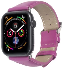 StilGut - Apple Watch 42/44 Mm Armband Aus Leder 20 StilGut - Apple Watch 42/44 Mm Armband Aus Leder -Outlet STILGUT Store apple watch 42 44 mm leder armband lila 01