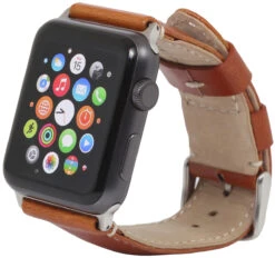 StilGut - Apple Watch Armband -Outlet STILGUT Store apple watch strap cognv 03 2