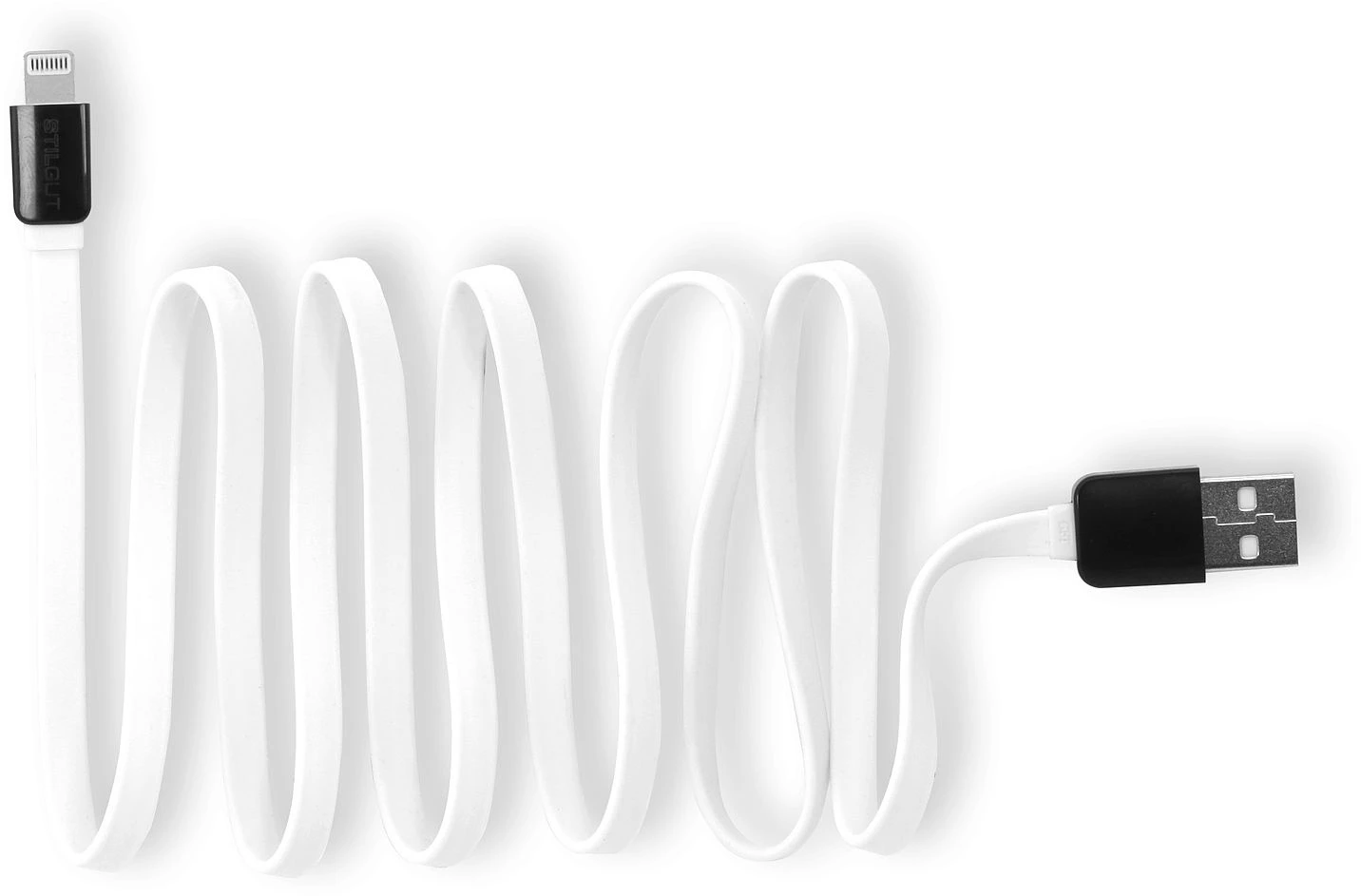 StilGut - Magic Lightning Kabel Für Apple Geräte (1 M), Schwarz /weiß 2 StilGut - Magic Lightning Kabel Für Apple Geräte (1 M), Schwarz /weiß – Bild 2