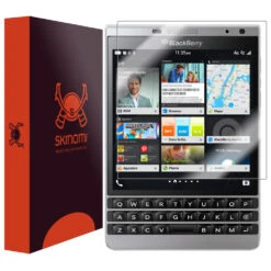 Skinomi - Displayschutzfolie BlackBerry Passport Silver Edition TechSkin