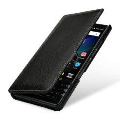 StilGut - BlackBerry KEY2 LE Tasche Book Type Mit Clip