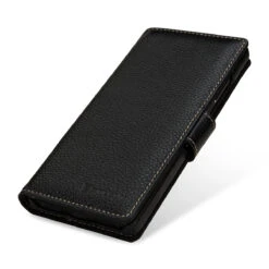 StilGut - BlackBerry KEY2 LE Hülle Talis Mit Kartenfach -Outlet STILGUT Store blackberry key2 le wallet case talis black m 03