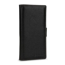 StilGut - BlackBerry KEY2 LE Hülle Talis Mit Kartenfach -Outlet STILGUT Store blackberry key2 le wallet case talis black m 04