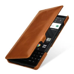 StilGut - BlackBerry KEY2 Tasche Book Type Mit Clip -Outlet STILGUT Store blackberry key2 tasche book type mit clip cognac w 01seVfWDokFNf6T