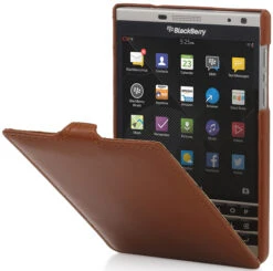 StilGut - BlackBerry Passport Silver Edition Hülle „UtraSlim“ Aus Leder -Outlet STILGUT Store blackberry passport silver edition huelle us cog 01